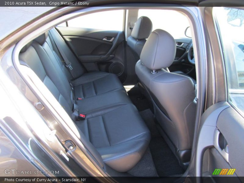 Grigio Metallic / Ebony 2010 Acura TSX Sedan