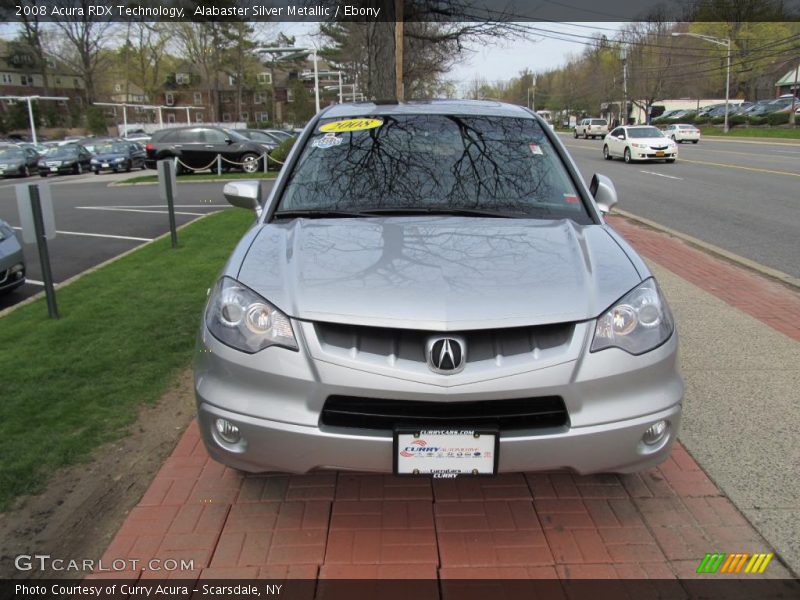 Alabaster Silver Metallic / Ebony 2008 Acura RDX Technology