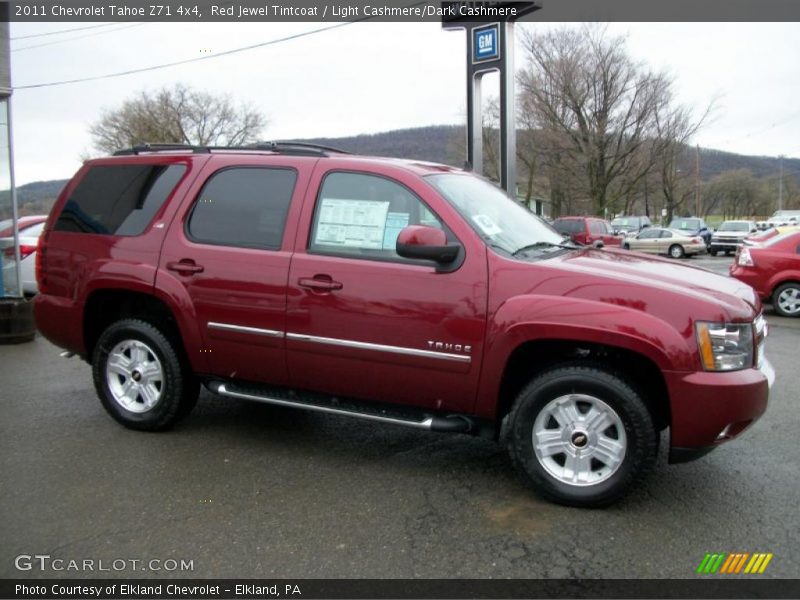 Red Jewel Tintcoat / Light Cashmere/Dark Cashmere 2011 Chevrolet Tahoe Z71 4x4