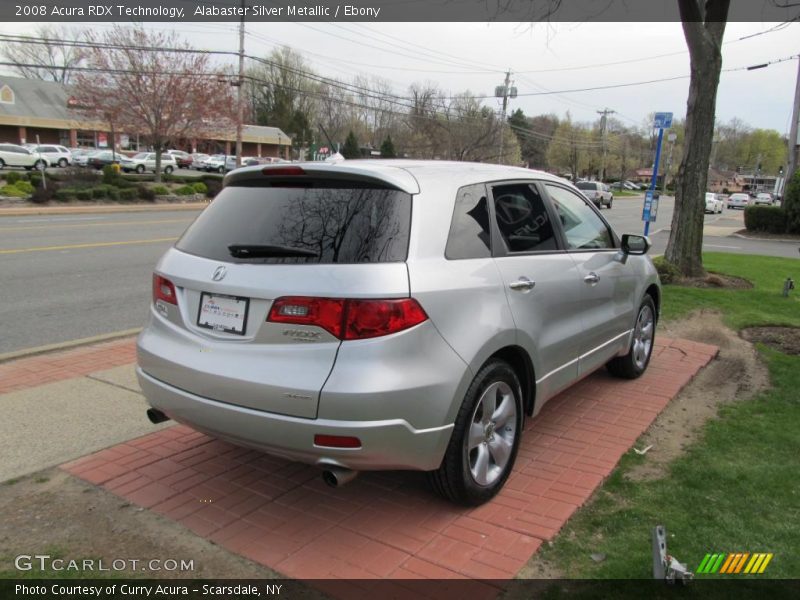 Alabaster Silver Metallic / Ebony 2008 Acura RDX Technology