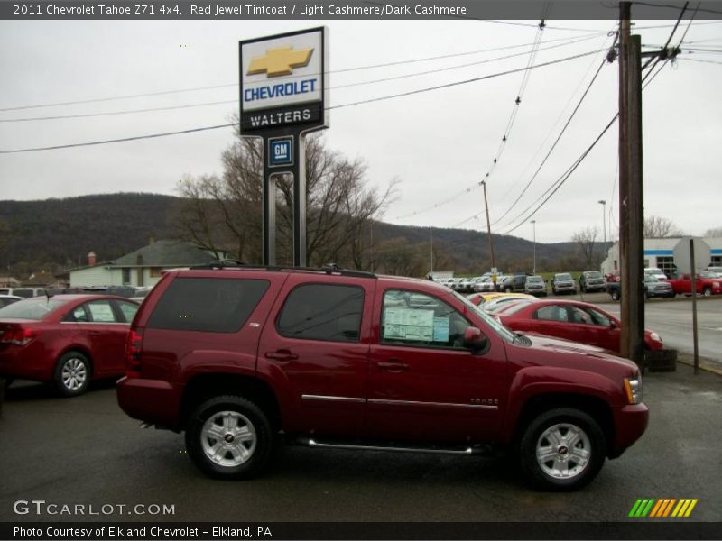 Red Jewel Tintcoat / Light Cashmere/Dark Cashmere 2011 Chevrolet Tahoe Z71 4x4