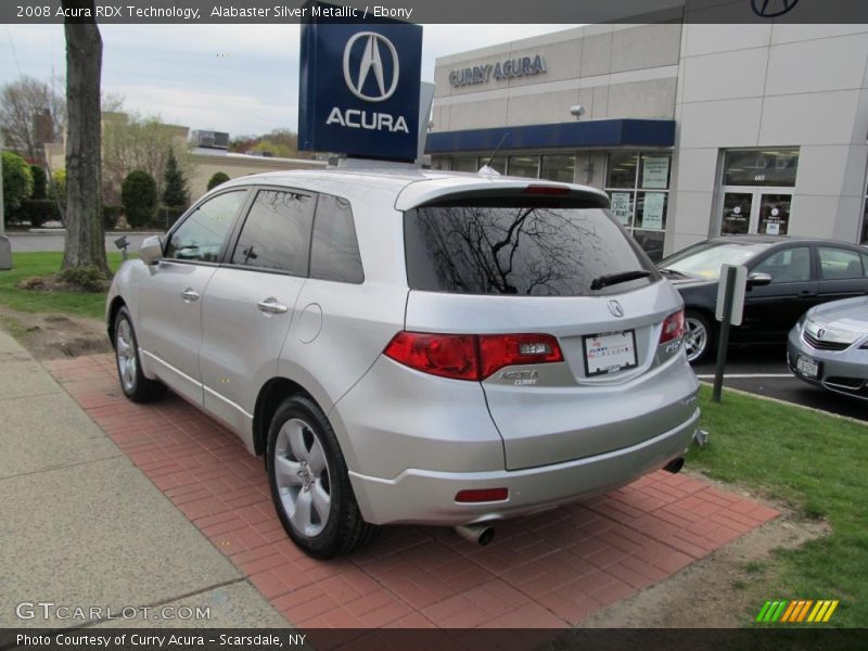 Alabaster Silver Metallic / Ebony 2008 Acura RDX Technology
