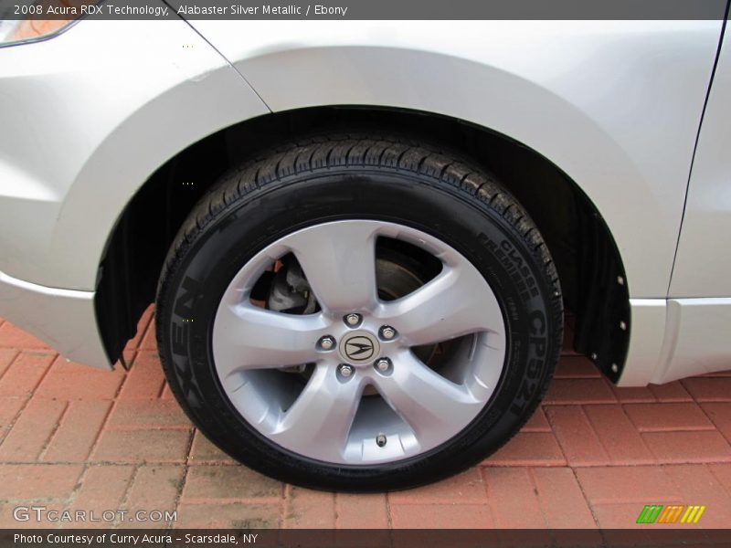 Alabaster Silver Metallic / Ebony 2008 Acura RDX Technology