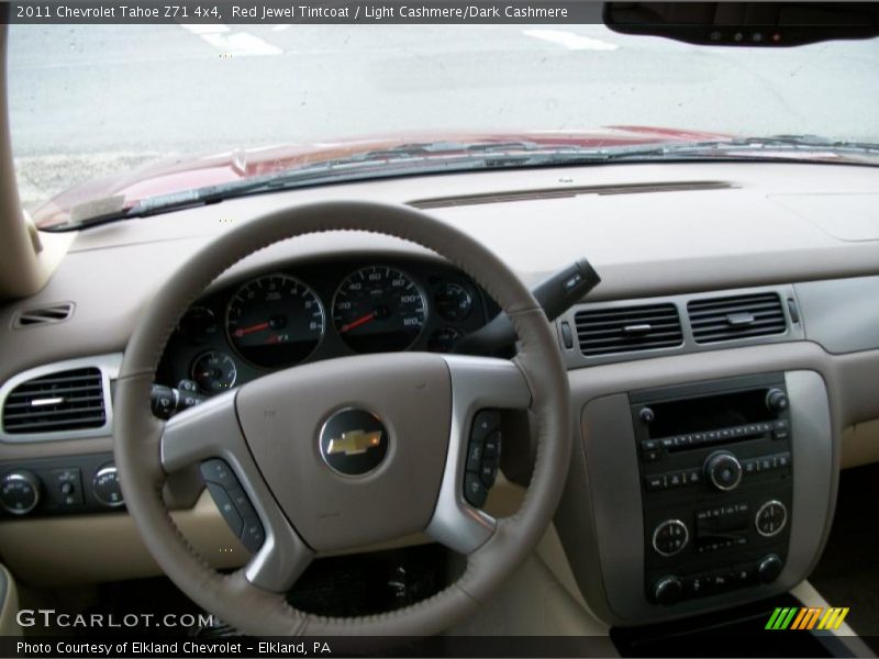 Red Jewel Tintcoat / Light Cashmere/Dark Cashmere 2011 Chevrolet Tahoe Z71 4x4