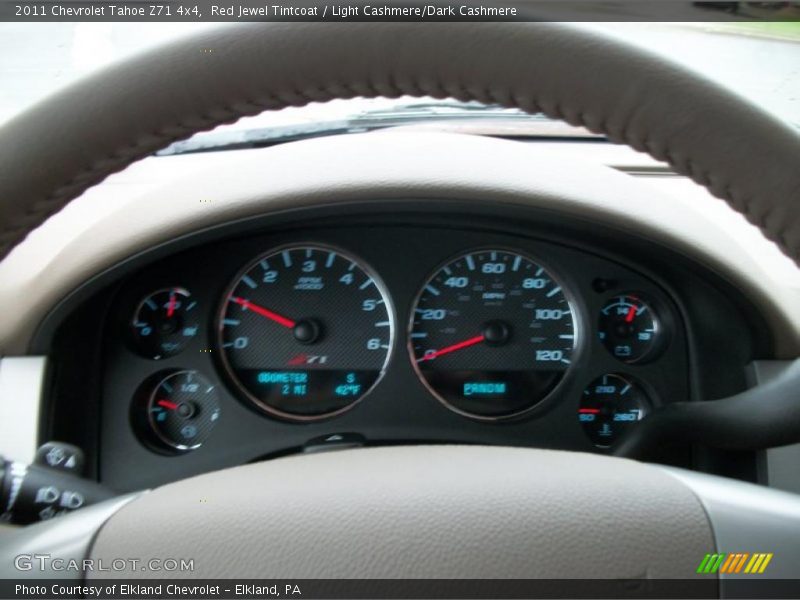 Red Jewel Tintcoat / Light Cashmere/Dark Cashmere 2011 Chevrolet Tahoe Z71 4x4