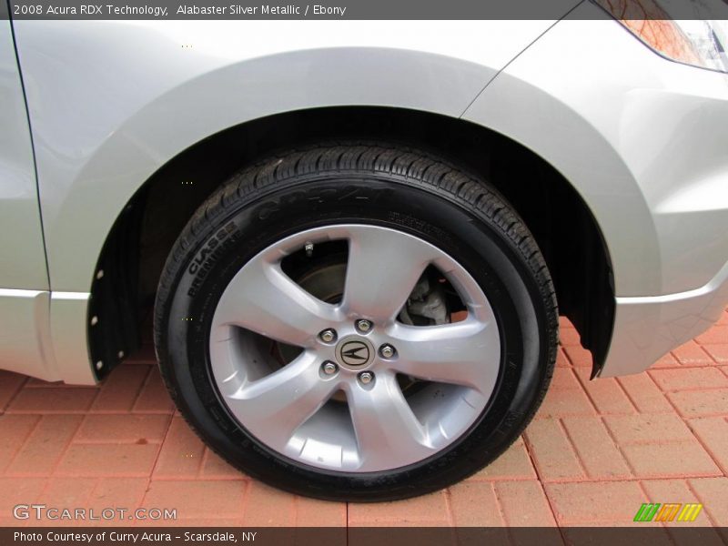 Alabaster Silver Metallic / Ebony 2008 Acura RDX Technology