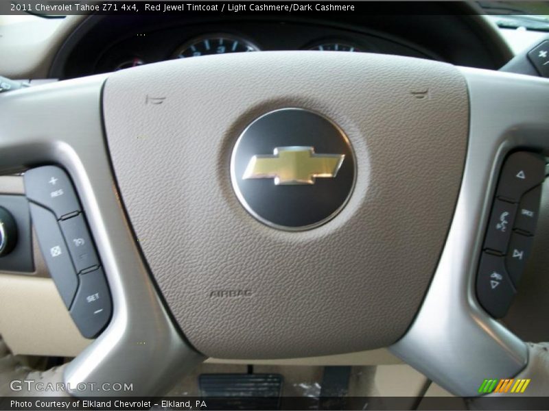 Red Jewel Tintcoat / Light Cashmere/Dark Cashmere 2011 Chevrolet Tahoe Z71 4x4