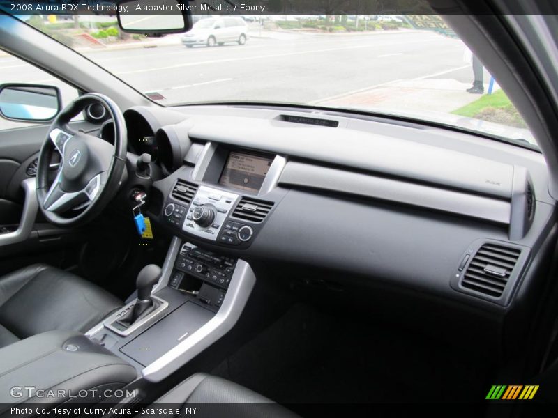 Alabaster Silver Metallic / Ebony 2008 Acura RDX Technology