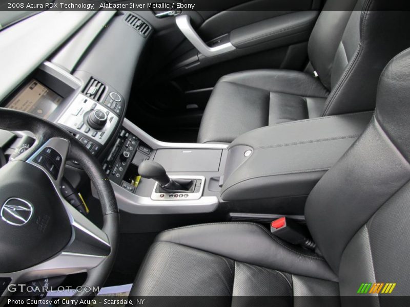 Alabaster Silver Metallic / Ebony 2008 Acura RDX Technology