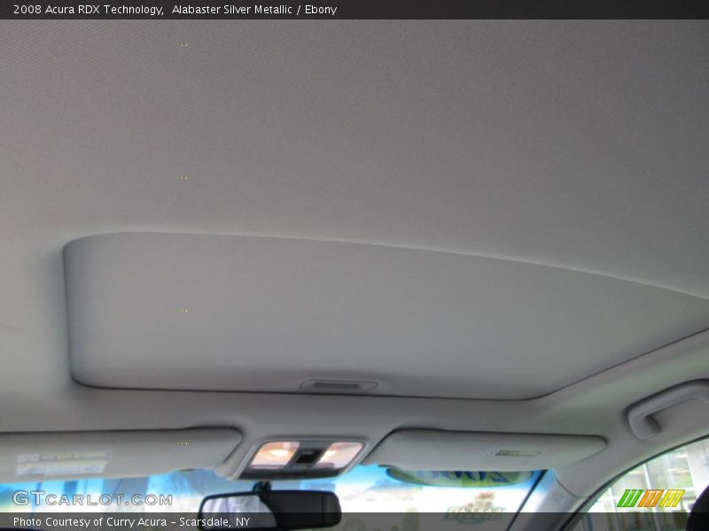 Alabaster Silver Metallic / Ebony 2008 Acura RDX Technology