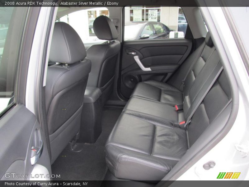 Alabaster Silver Metallic / Ebony 2008 Acura RDX Technology