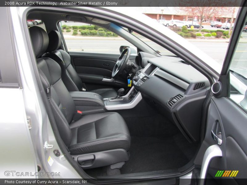 Alabaster Silver Metallic / Ebony 2008 Acura RDX Technology