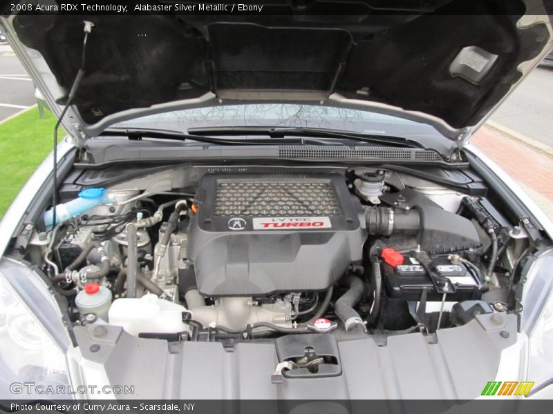 Alabaster Silver Metallic / Ebony 2008 Acura RDX Technology