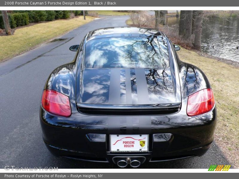 Black / Black 2008 Porsche Cayman S Porsche Design Edition 1