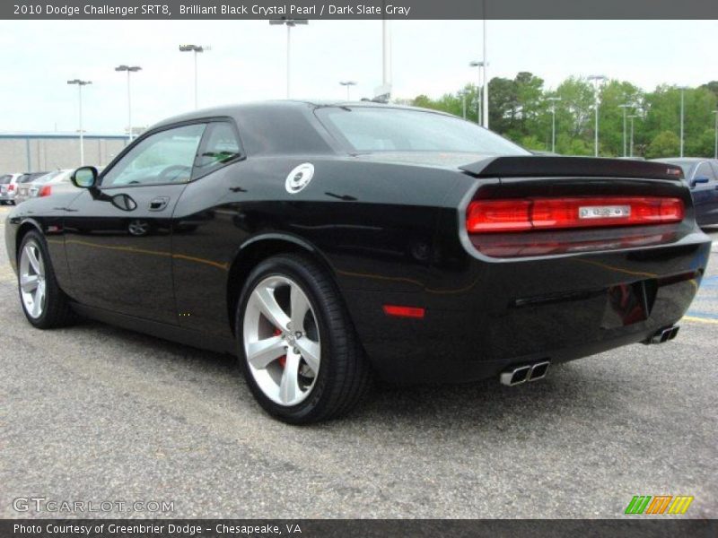  2010 Challenger SRT8 Brilliant Black Crystal Pearl
