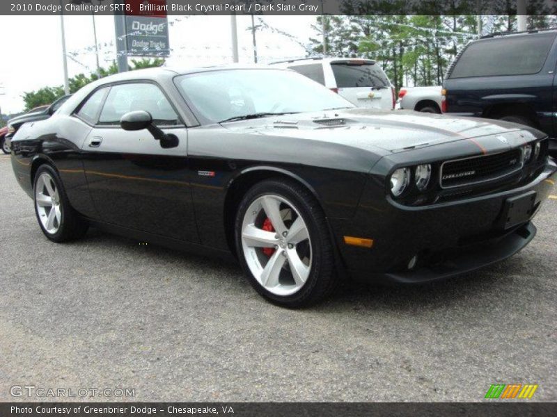 Front 3/4 View of 2010 Challenger SRT8