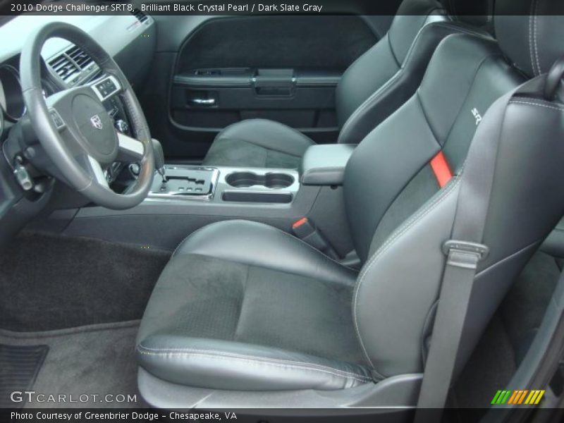  2010 Challenger SRT8 Dark Slate Gray Interior