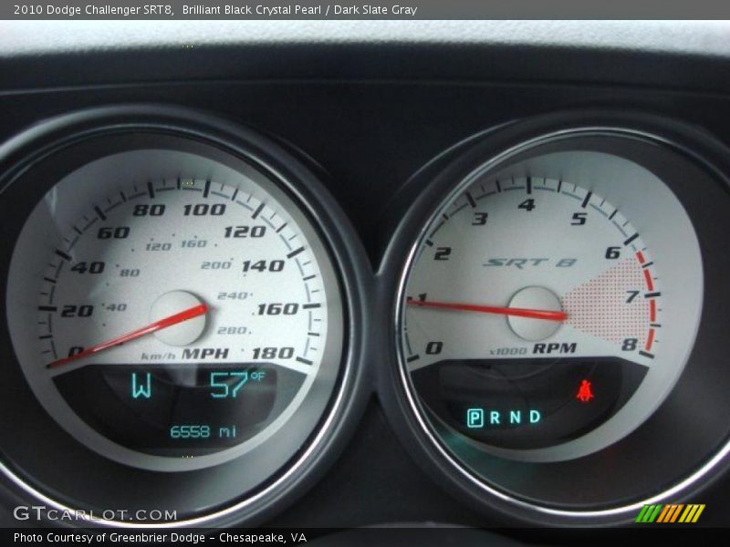  2010 Challenger SRT8 SRT8 Gauges