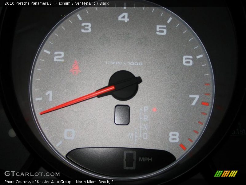  2010 Panamera S S Gauges