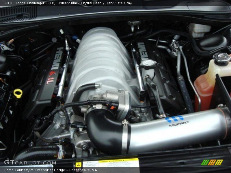 2010 Challenger SRT8 Engine - 6.1 Liter SRT HEMI OHV 16-Valve VVT V8