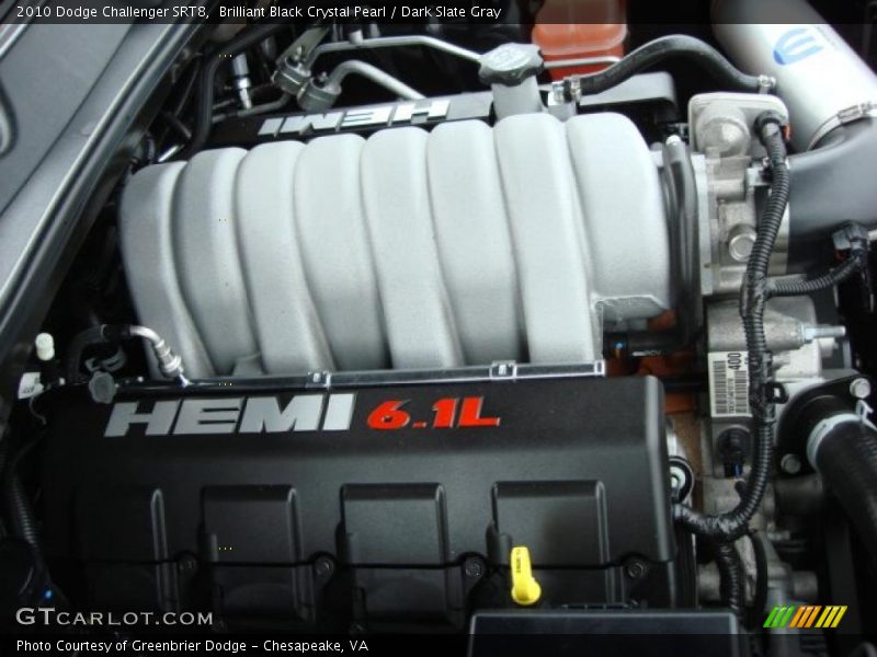  2010 Challenger SRT8 Engine - 6.1 Liter SRT HEMI OHV 16-Valve VVT V8