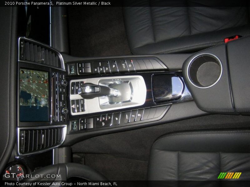 Platinum Silver Metallic / Black 2010 Porsche Panamera S