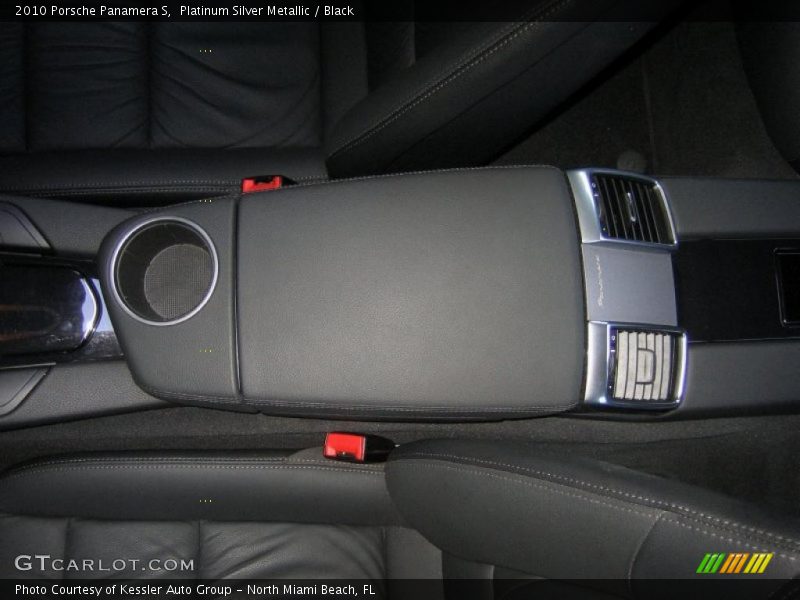 Platinum Silver Metallic / Black 2010 Porsche Panamera S