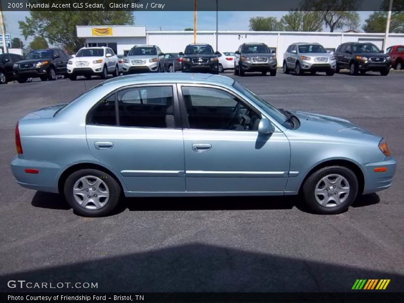  2005 Accent GLS Sedan Glacier Blue