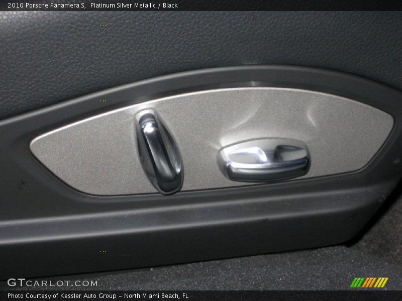 Platinum Silver Metallic / Black 2010 Porsche Panamera S