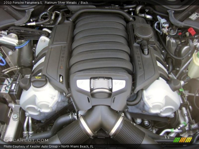  2010 Panamera S Engine - 4.8 Liter DFI DOHC 32-Valve VarioCam Plus V8