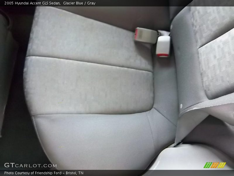 Glacier Blue / Gray 2005 Hyundai Accent GLS Sedan
