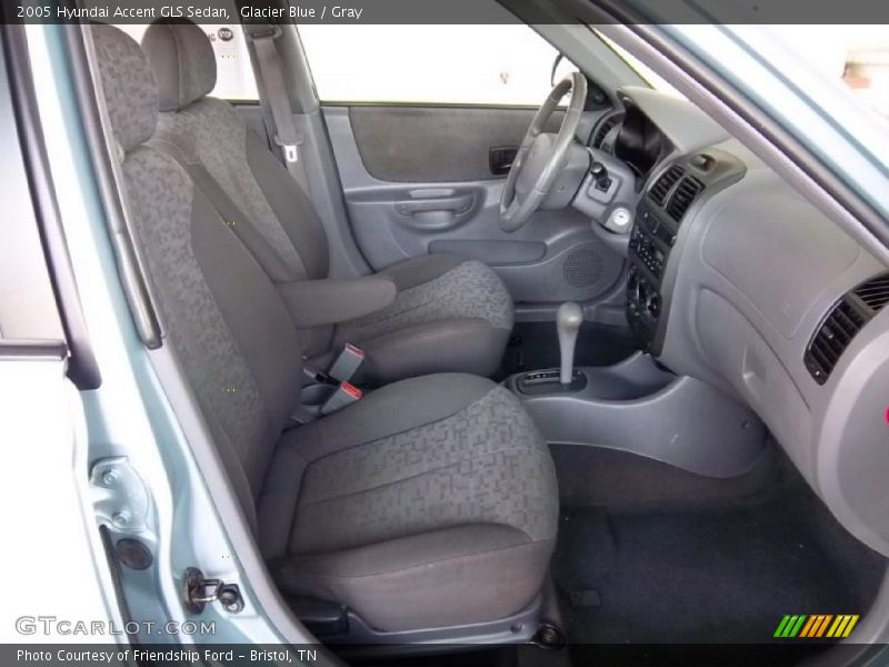 2005 Accent GLS Sedan Gray Interior