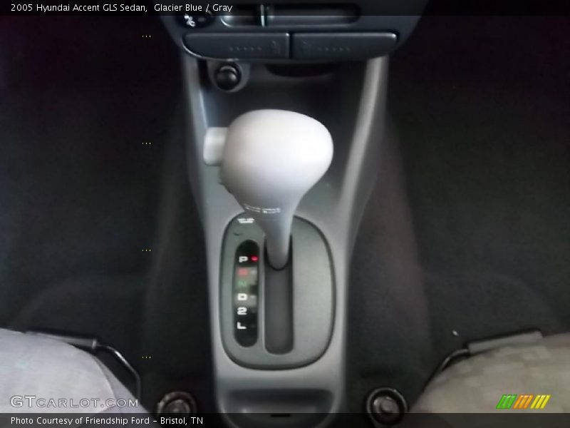 Glacier Blue / Gray 2005 Hyundai Accent GLS Sedan