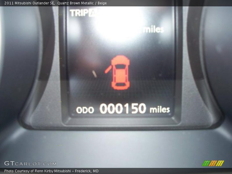 Quartz Brown Metallic / Beige 2011 Mitsubishi Outlander SE