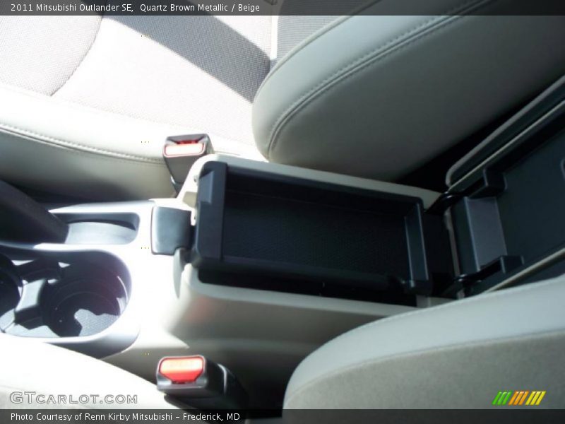Quartz Brown Metallic / Beige 2011 Mitsubishi Outlander SE