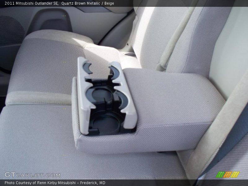 Quartz Brown Metallic / Beige 2011 Mitsubishi Outlander SE