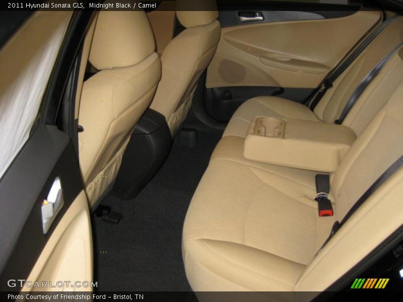 Midnight Black / Camel 2011 Hyundai Sonata GLS