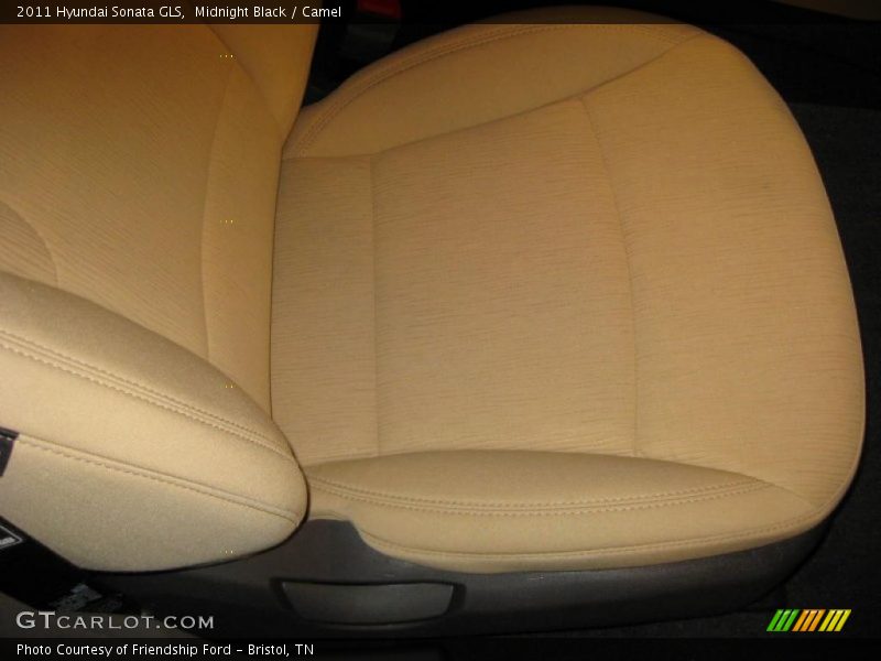 Midnight Black / Camel 2011 Hyundai Sonata GLS