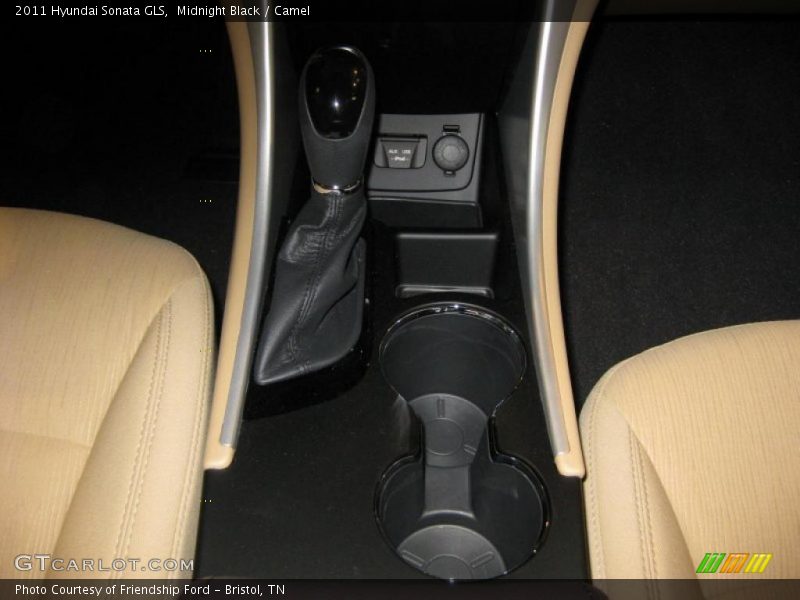 Midnight Black / Camel 2011 Hyundai Sonata GLS