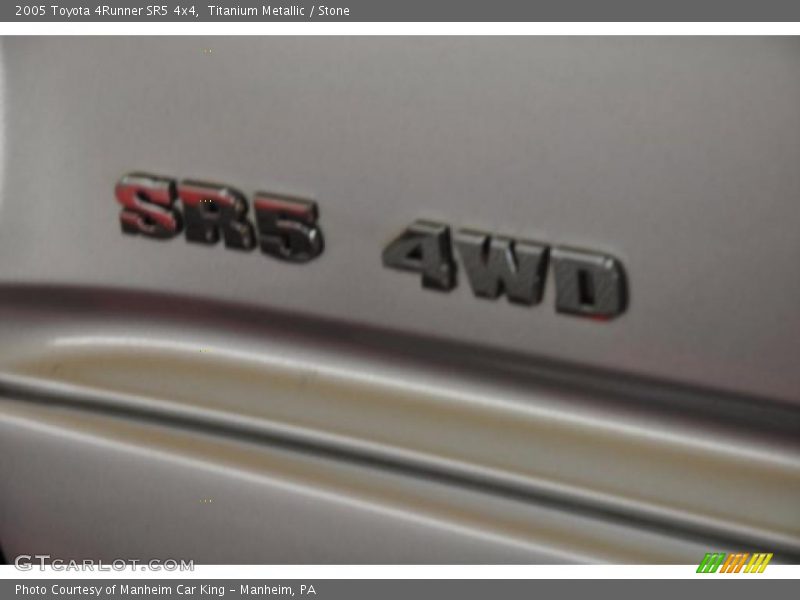Titanium Metallic / Stone 2005 Toyota 4Runner SR5 4x4