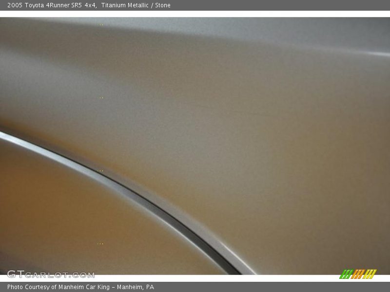 Titanium Metallic / Stone 2005 Toyota 4Runner SR5 4x4
