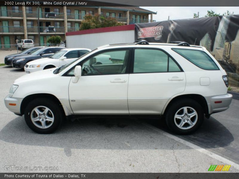 White Gold Crystal / Ivory 2002 Lexus RX 300
