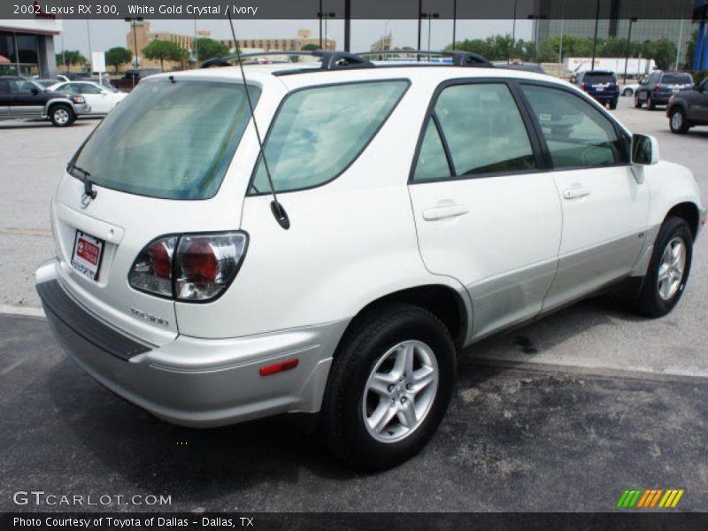 White Gold Crystal / Ivory 2002 Lexus RX 300