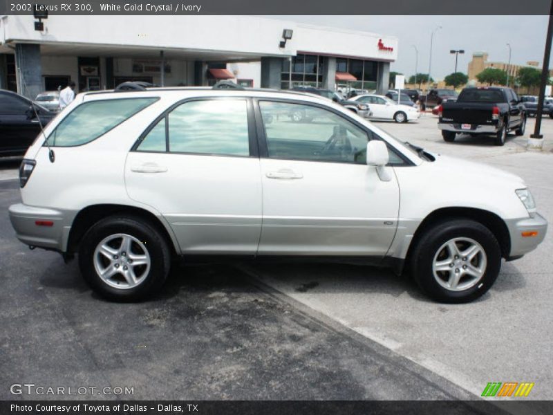 White Gold Crystal / Ivory 2002 Lexus RX 300