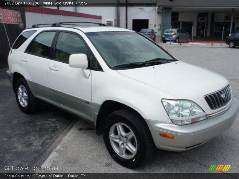 White Gold Crystal / Ivory 2002 Lexus RX 300