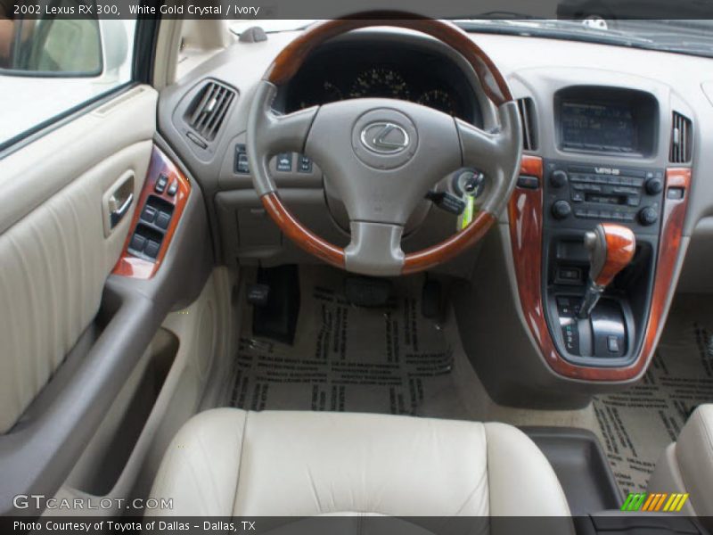 White Gold Crystal / Ivory 2002 Lexus RX 300