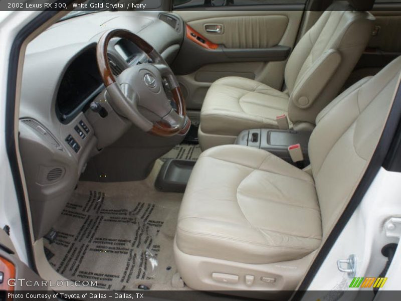 White Gold Crystal / Ivory 2002 Lexus RX 300