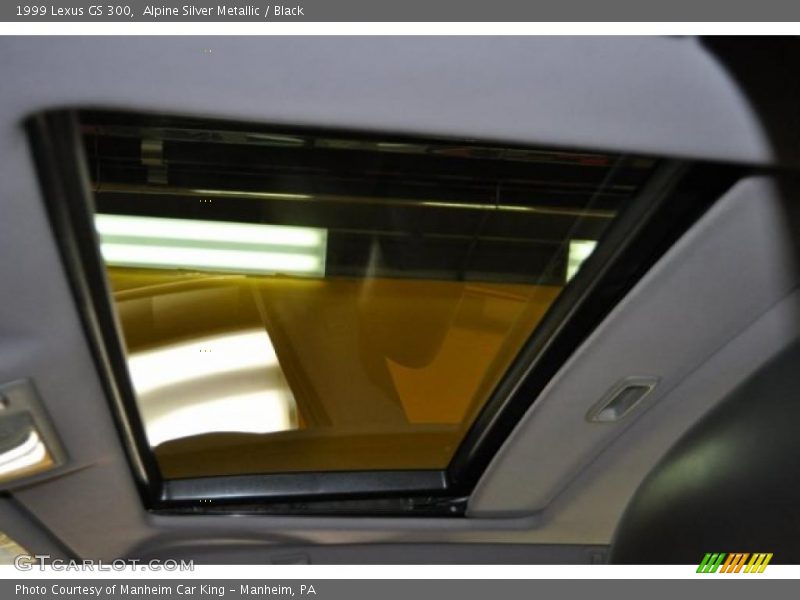 Alpine Silver Metallic / Black 1999 Lexus GS 300