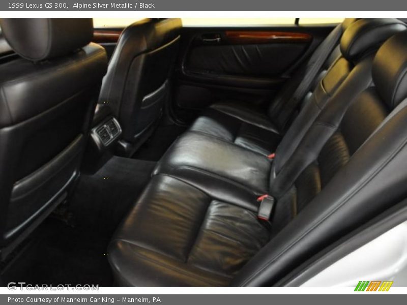 Alpine Silver Metallic / Black 1999 Lexus GS 300