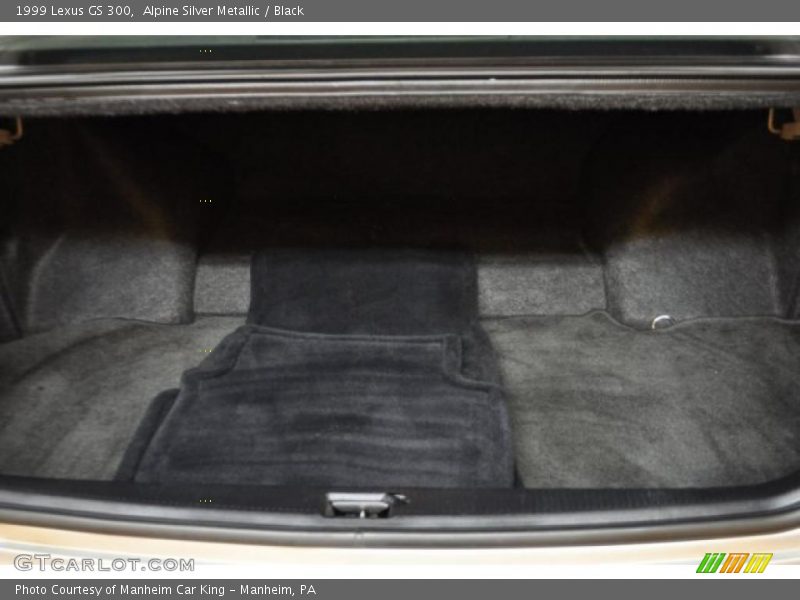 Alpine Silver Metallic / Black 1999 Lexus GS 300